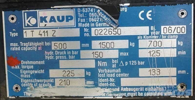 Kaup 1T411Z ملحقات ومكونات أخرى
