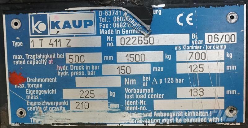 Kaup 1T411Z ملحقات ومكونات أخرى