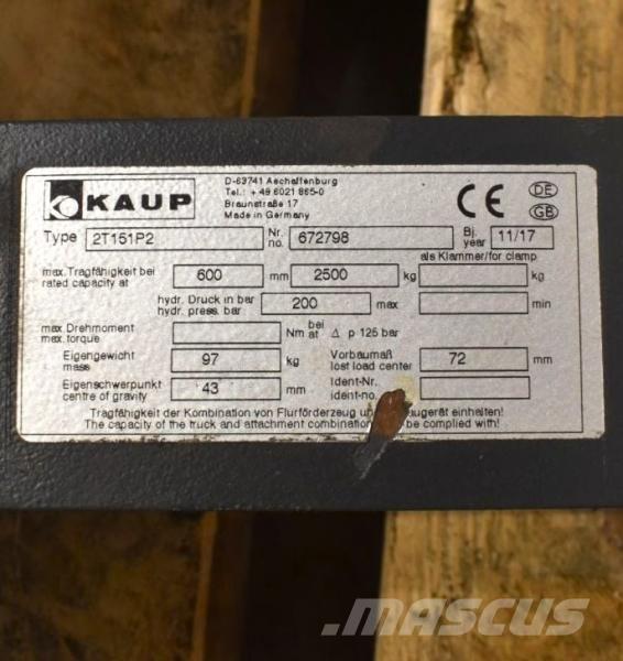 Kaup 2T151P2 ملحقات ومكونات أخرى