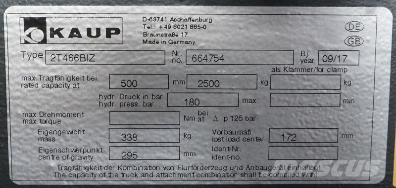 Kaup 2T466BIZ ملحقات ومكونات أخرى