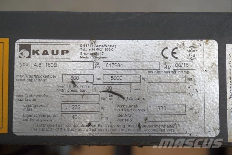 Kaup 4,8T160B ملحقات ومكونات أخرى