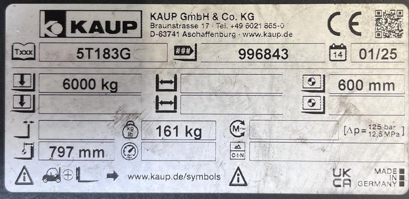Kaup 5T183G ملحقات ومكونات أخرى