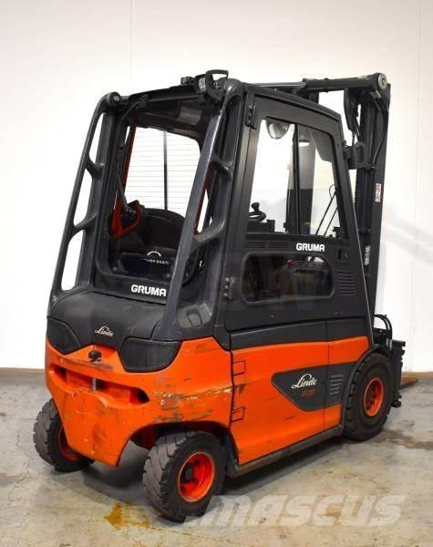 Linde E 20 387 شاحنات ذات رافعات شوكية تعمل بالكهرباء