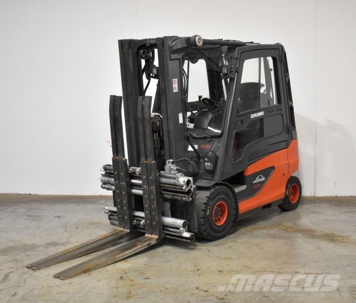 Linde E 20 387 شاحنات ذات رافعات شوكية تعمل بالكهرباء