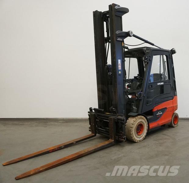 Linde E 25 387 شاحنات ذات رافعات شوكية تعمل بالكهرباء