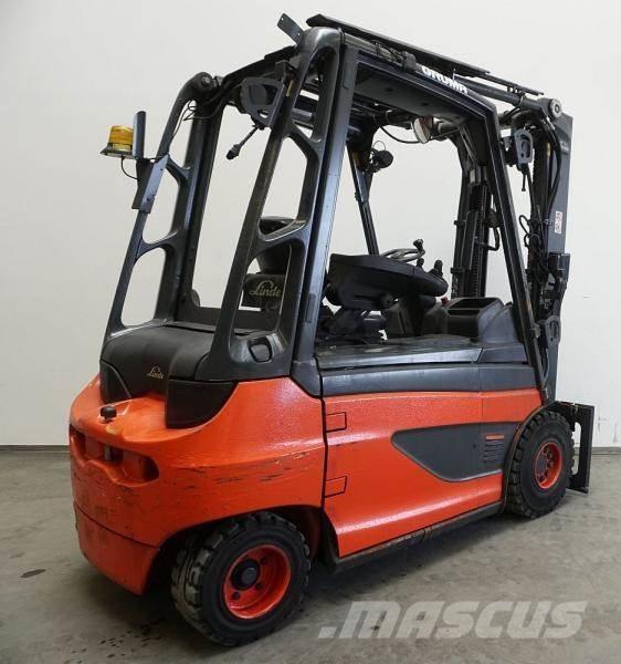 Linde E 30 387 شاحنات ذات رافعات شوكية تعمل بالكهرباء