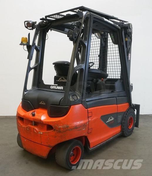 Linde E 30 387 شاحنات ذات رافعات شوكية تعمل بالكهرباء