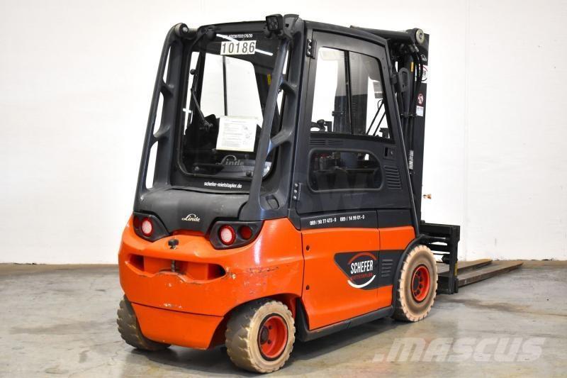 Linde E 30 387 شاحنات ذات رافعات شوكية تعمل بالكهرباء