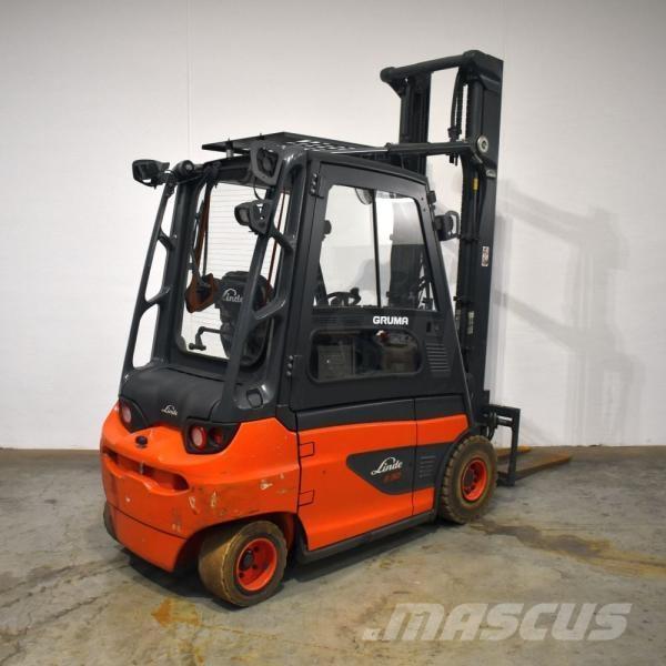 Linde E 30 387 شاحنات ذات رافعات شوكية تعمل بالكهرباء