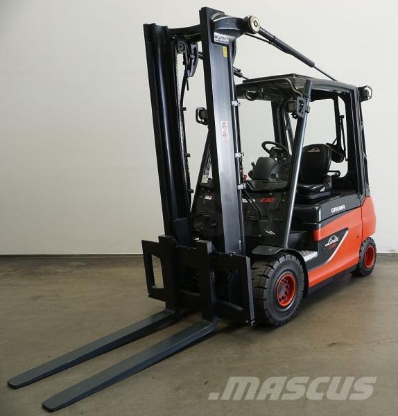 Linde E 30 387 شاحنات ذات رافعات شوكية تعمل بالكهرباء