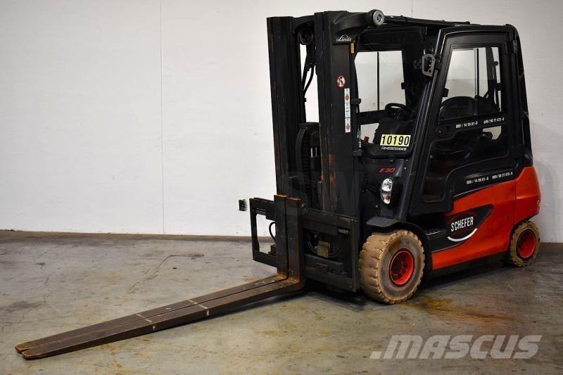 Linde E 30 387 شاحنات ذات رافعات شوكية تعمل بالكهرباء