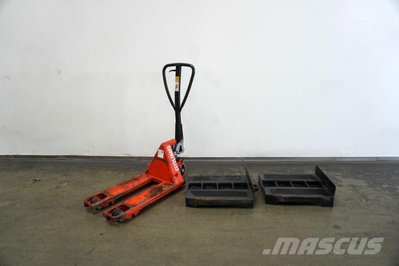 Linde M 23 شاحنة يدوية بمنصة نقالة