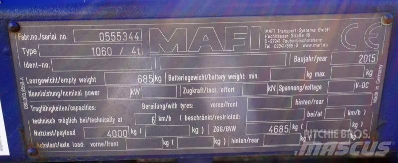Mafi 1060 / 4t مقطوروات مسطحة/مفصلية الجوانب