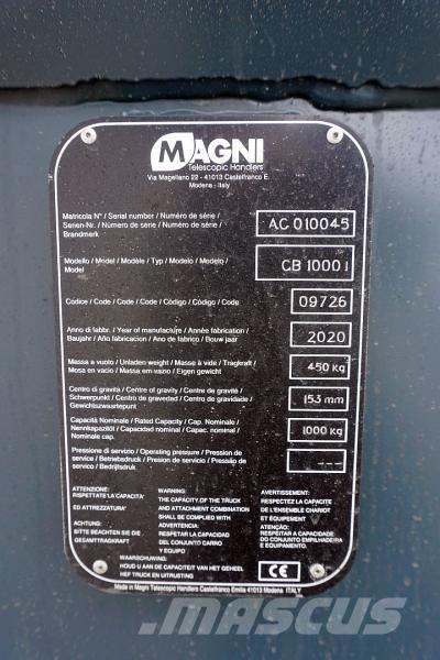 Magni 1000 L معدات المواد - غير ذلك