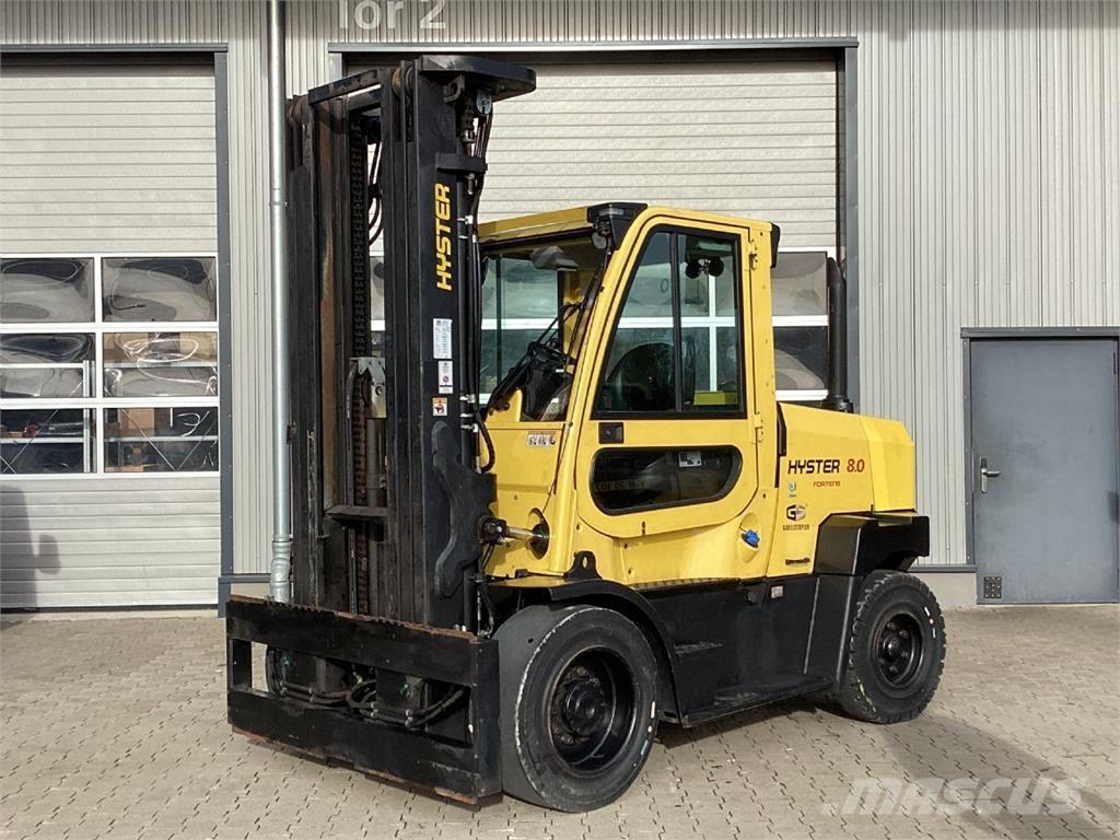 Hyster H8.0FTS/6 شاحنات الديزل