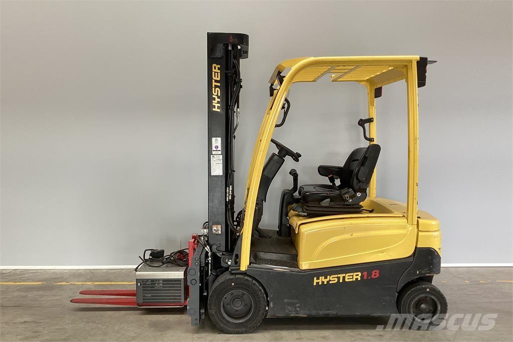 Hyster J1.8XN شاحنات ذات رافعات شوكية تعمل بالكهرباء