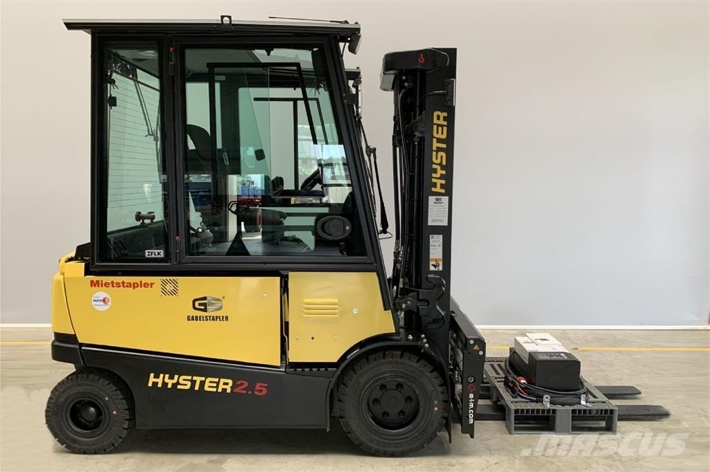 Hyster J2.50XN شاحنات ذات رافعات شوكية تعمل بالكهرباء