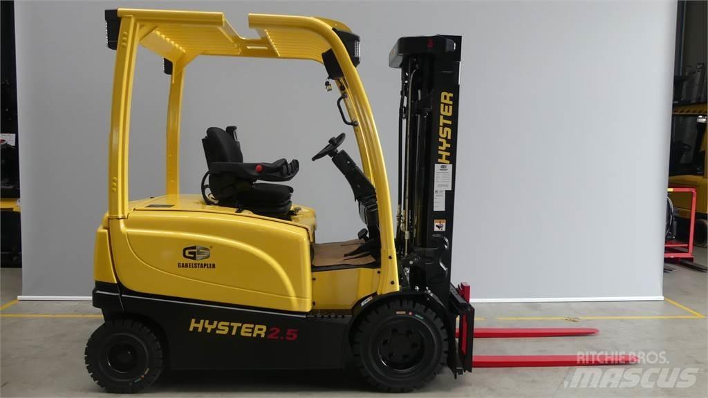 Hyster J2.5XN شاحنات ذات رافعات شوكية تعمل بالكهرباء