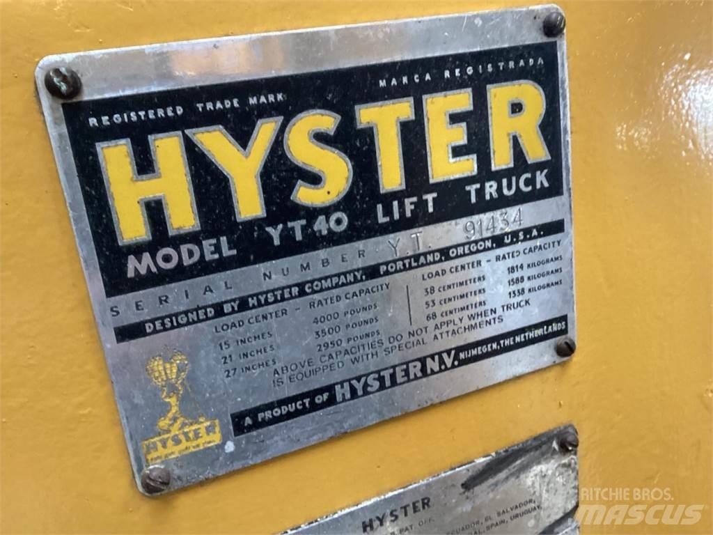 Hyster QC-20 شاحنات ذات رافعات شوكية - أخرى