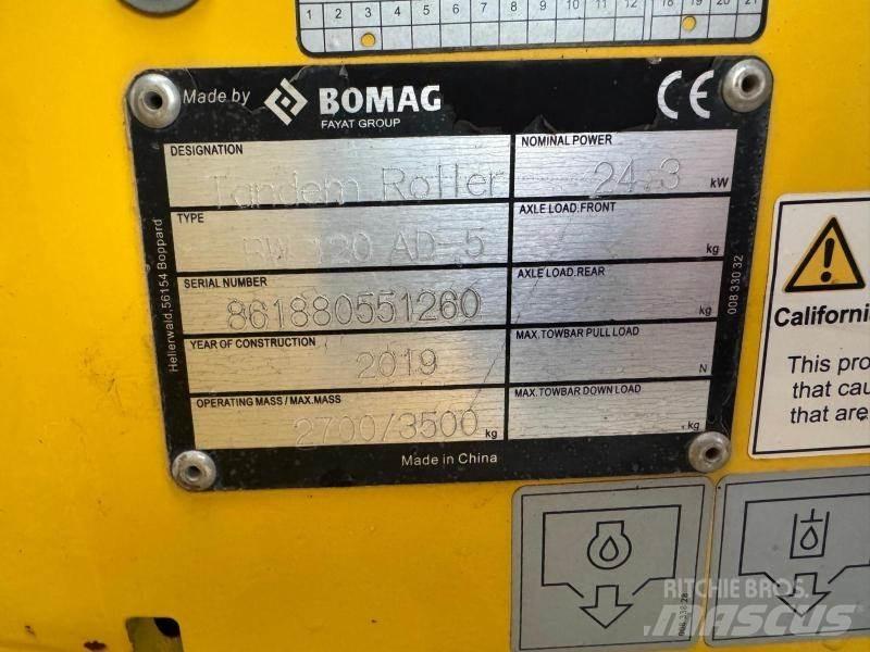 Bomag BW120 ضاغطات التربة