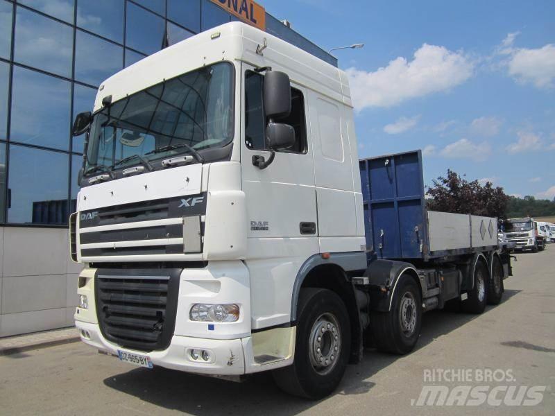 DAF XF105 460 شاحنات مسطحة/مفصلية الجوانب