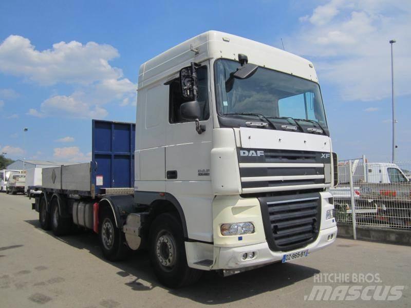 DAF XF105 460 شاحنات مسطحة/مفصلية الجوانب