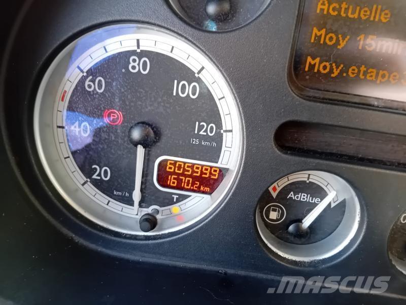 DAF XF105 460 شاحنات مسطحة/مفصلية الجوانب