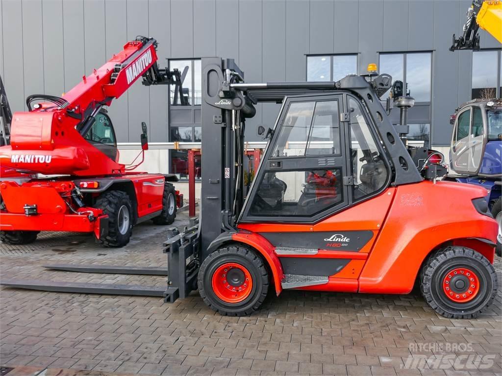 Linde H 80T/900/396 شاحنات LPG