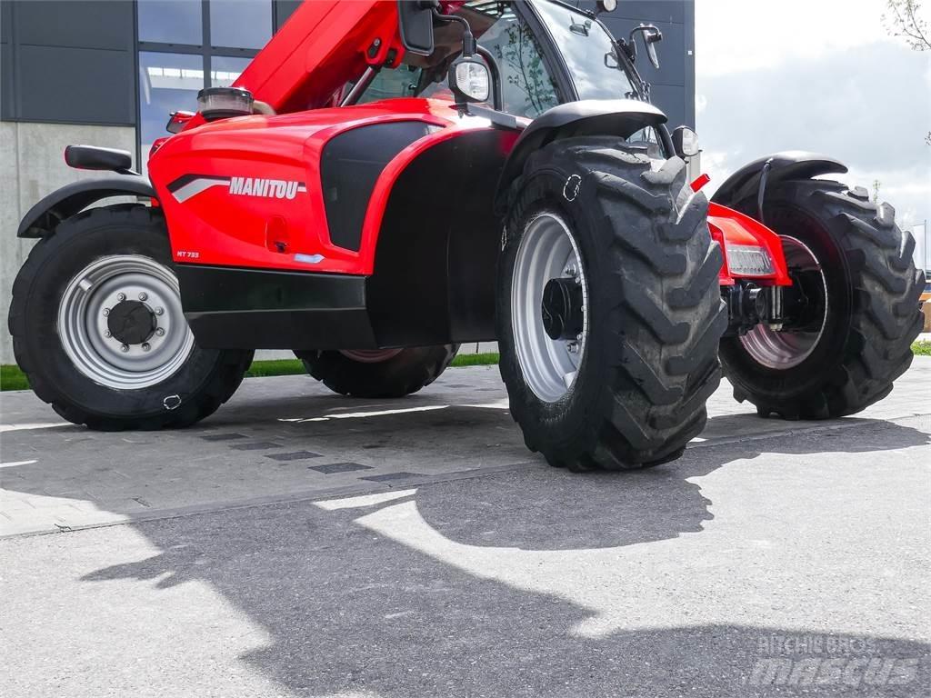 Manitou MT 733 مناولات متداخلة