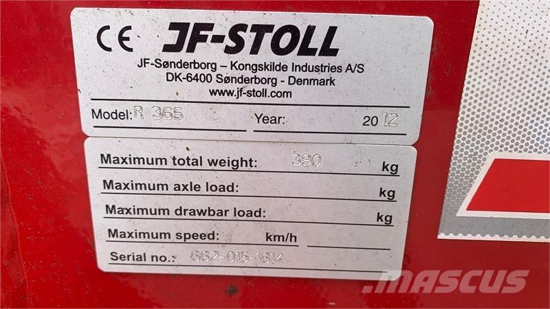 JF R 365 DS مكابس وميبسات التبن