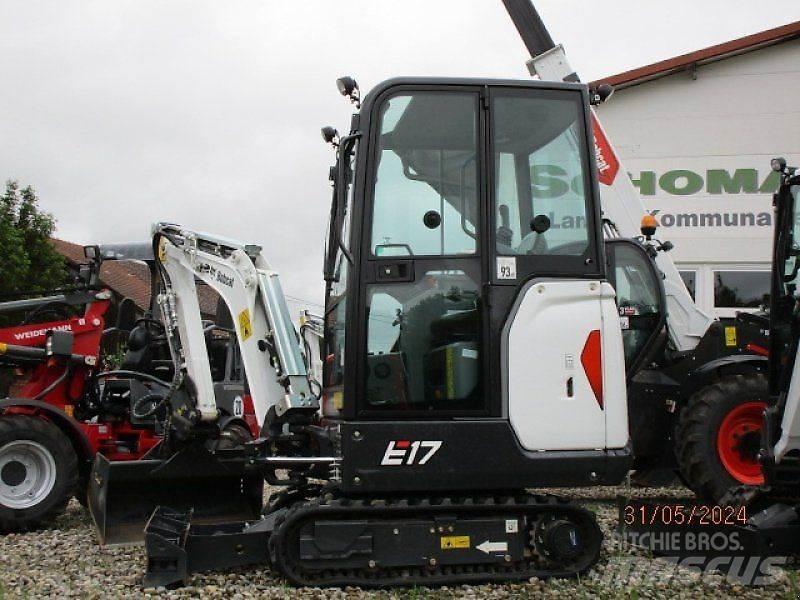Bobcat E 17 حفارات زحافة
