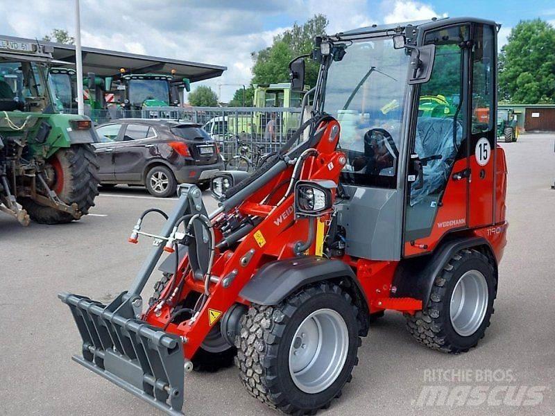 Weidemann 1190E لوادر انزلاقية التوجيه