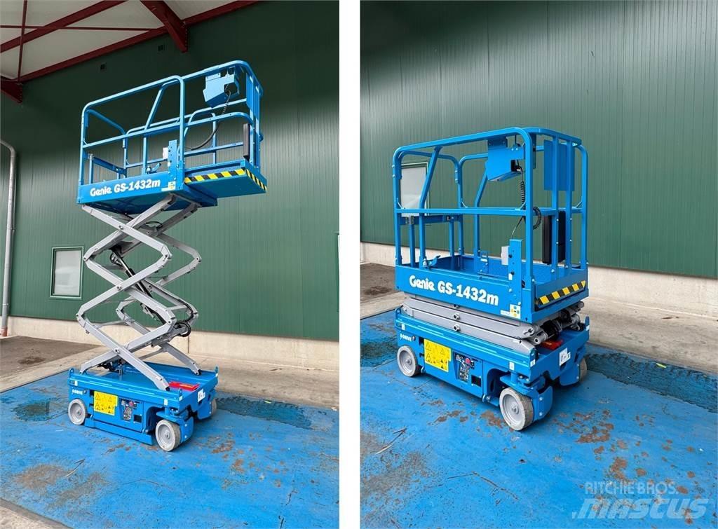 Genie GS-1432m E-Drive رافعات مقصية الشكل