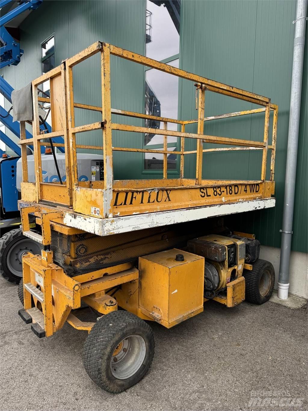 Liftlux SL83-18D/4WD رافعات مقصية الشكل