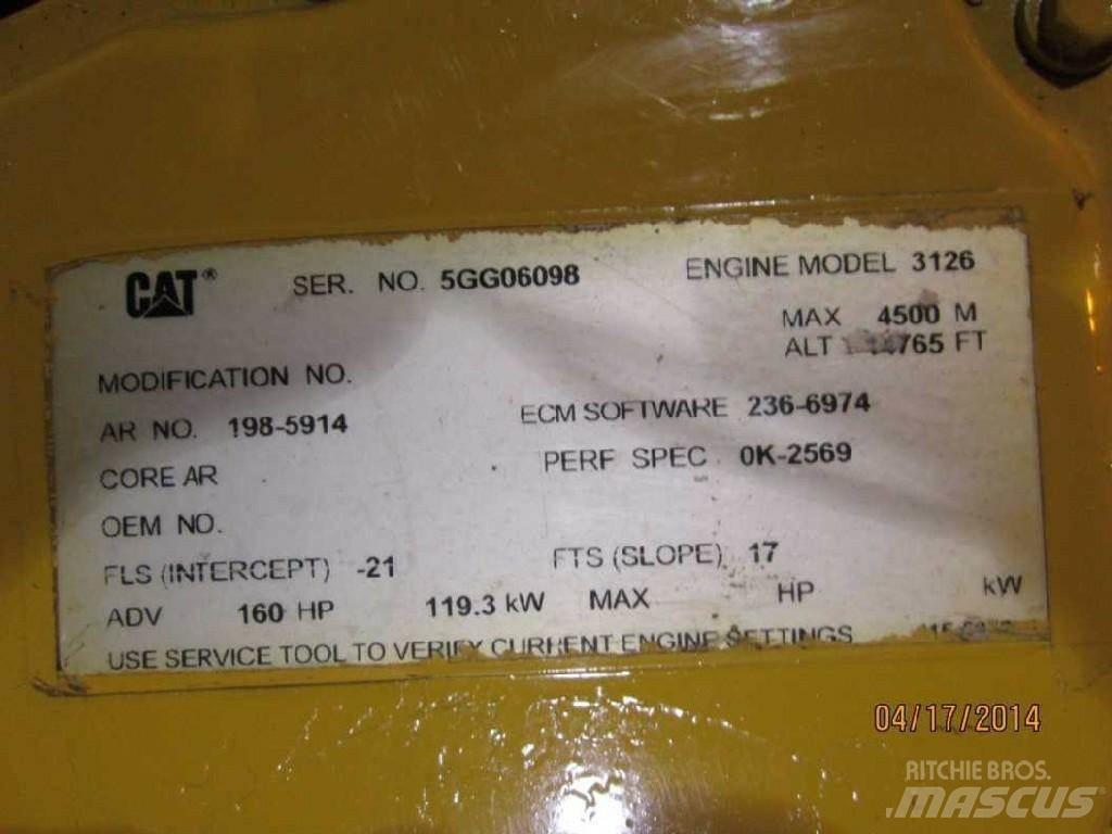 CAT 3126E محركات