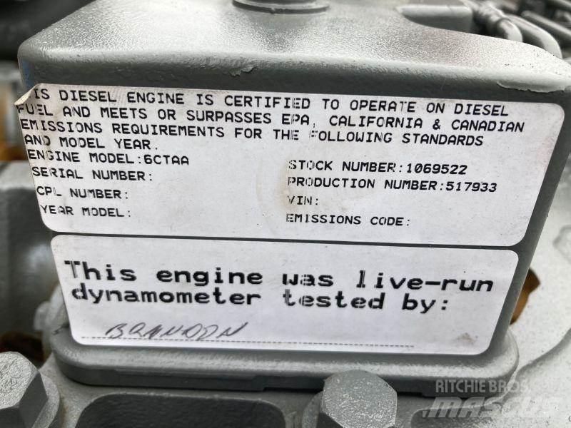 Cummins 6CT8.3 محركات