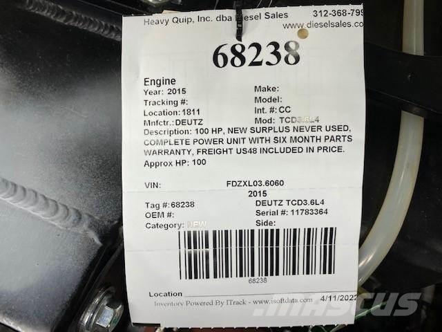 Deutz TCD3.6L4 محركات