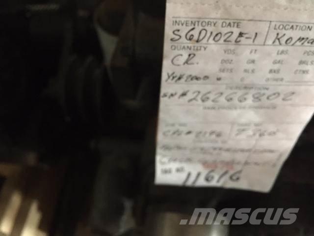 Komatsu SA6D102-1 محركات