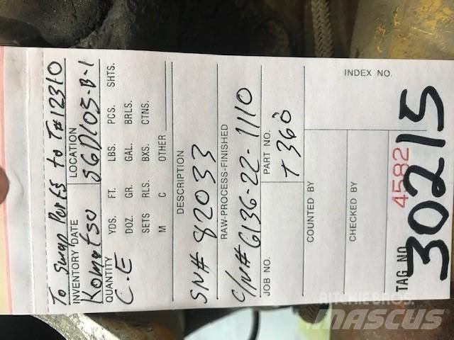 Komatsu SA6D105-1 محركات