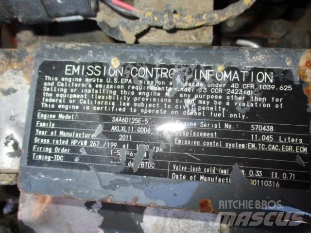 Komatsu SAA6D125E-5 محركات