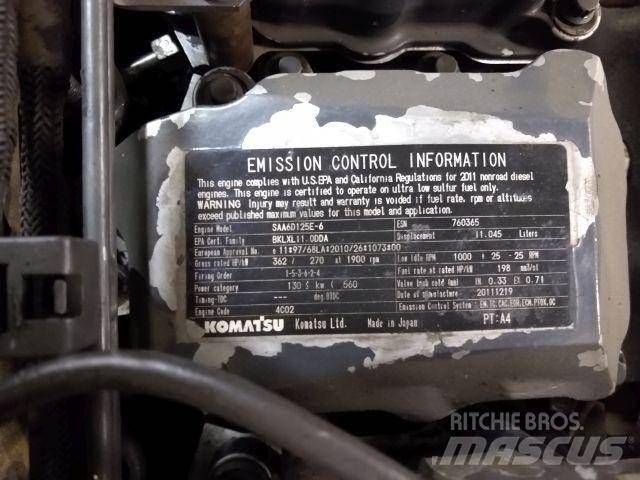 Komatsu SAA6D125E-6 محركات