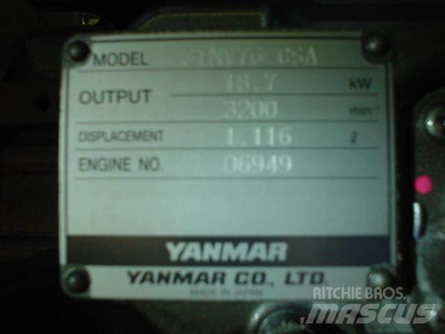 Yanmar 3TNV76-CSA محركات