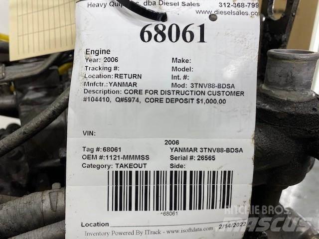 Yanmar 3TNV88-BDSA محركات