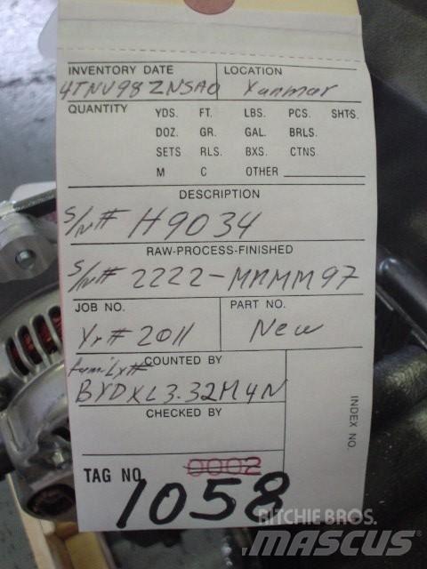 Yanmar 4TNV98-ZNSAD محركات