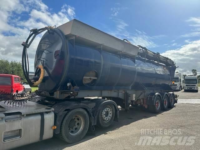 HFR Gylle trailer نصف مقطورات مقطورة 