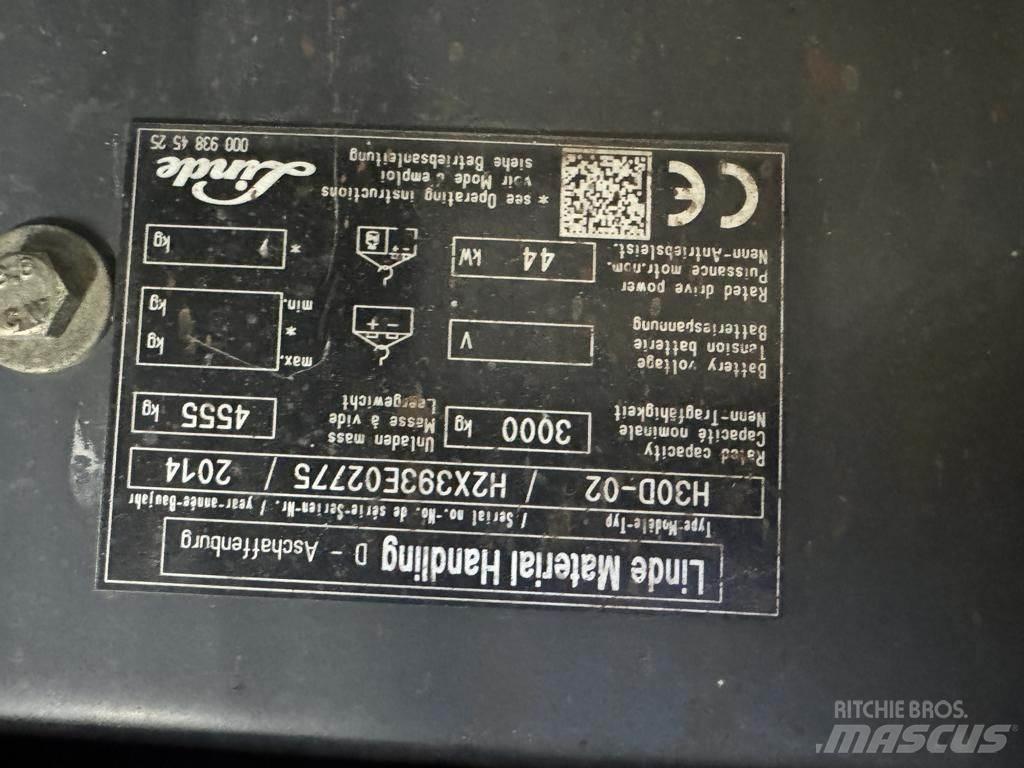 Linde H30D-02 شاحنات الديزل