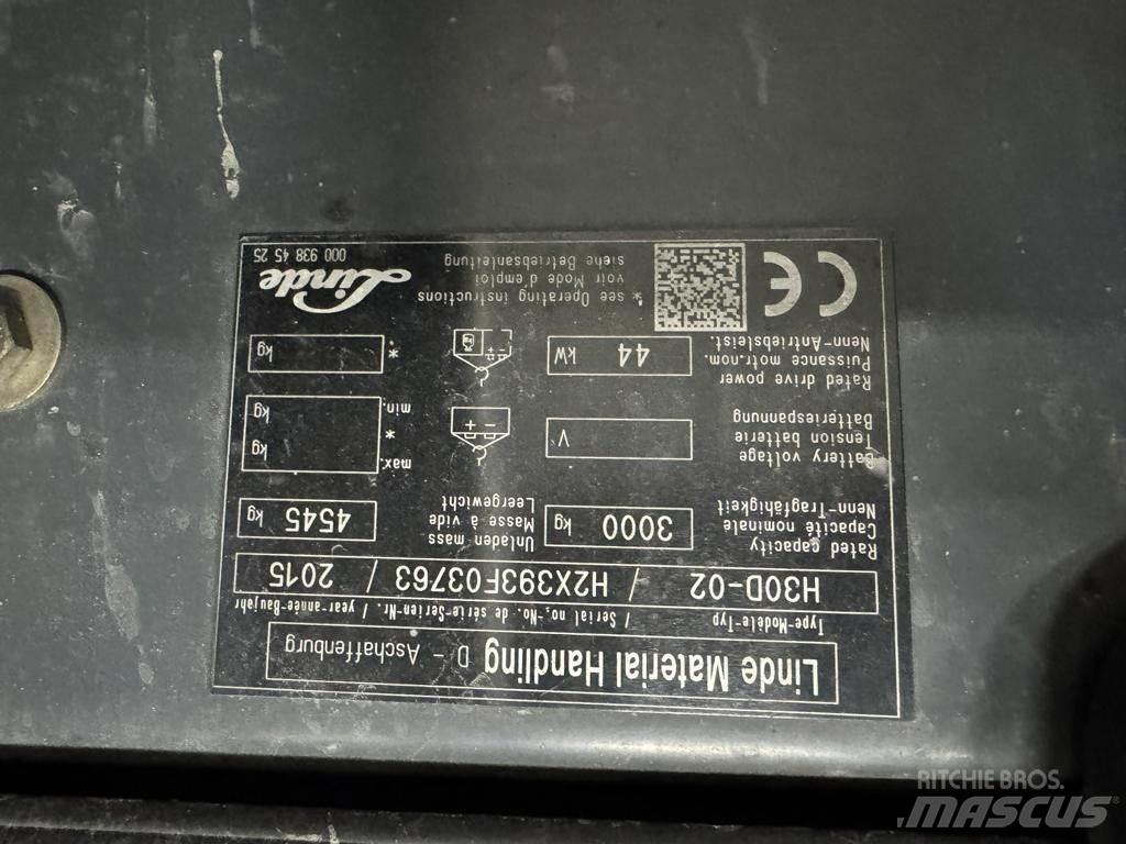 Linde H30D-02 شاحنات الديزل