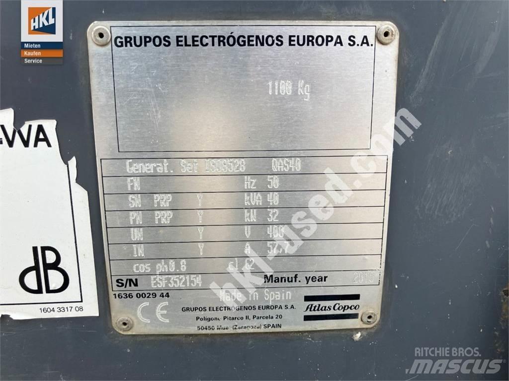 Atlas Copco QAS 40 KDS مولدات أخرى