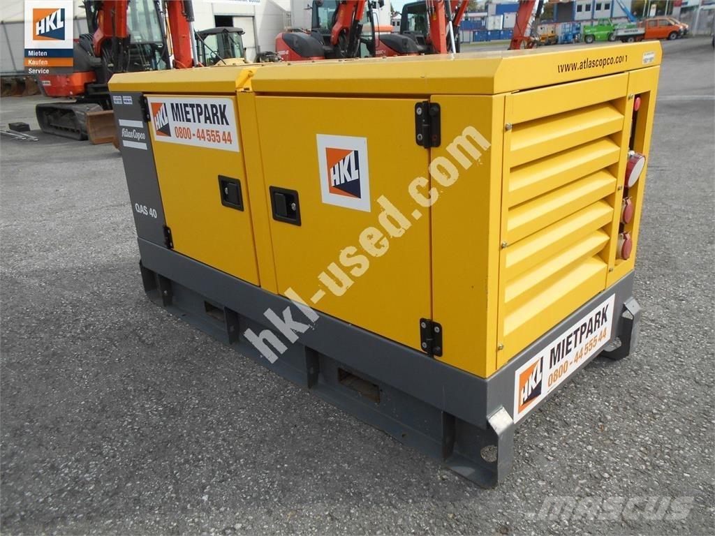 Atlas Copco QAS 40 KDS مولدات أخرى