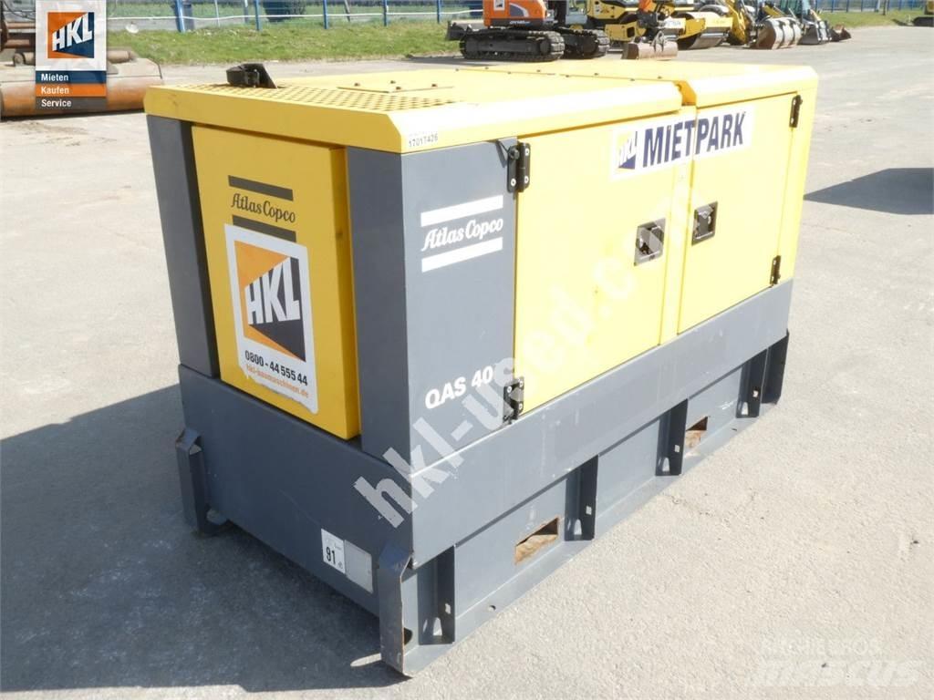 Atlas Copco QAS 40 KDS مولدات أخرى